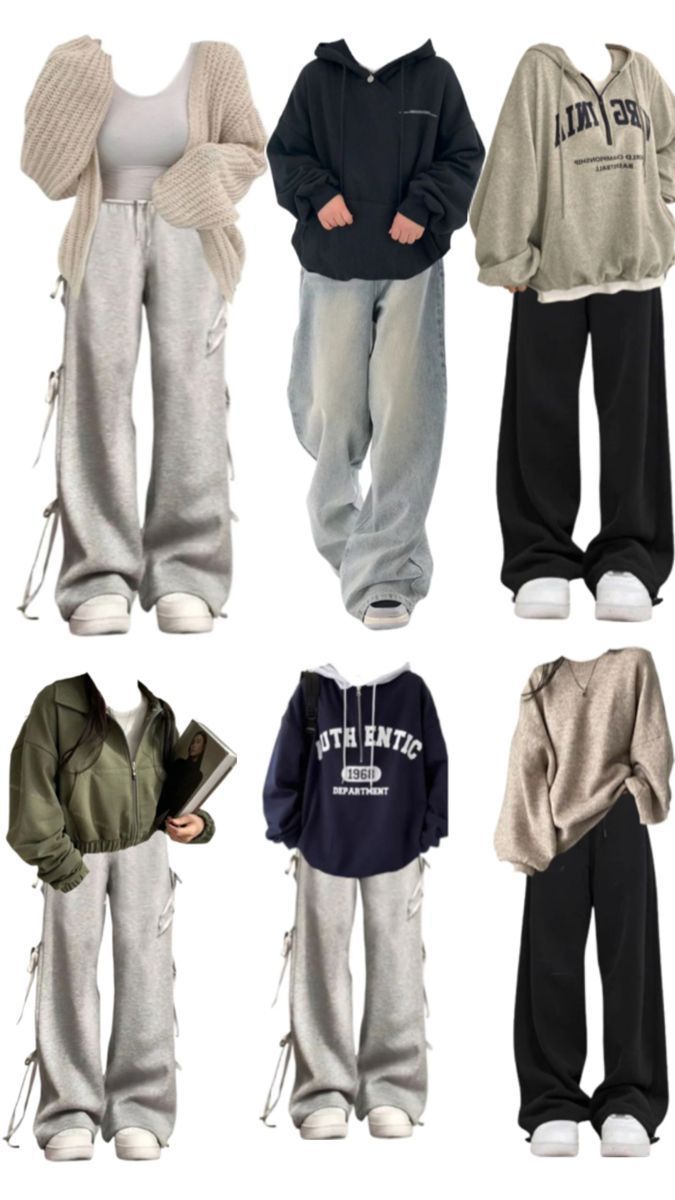 styling cute sweatpants outfit ideas for casual outings