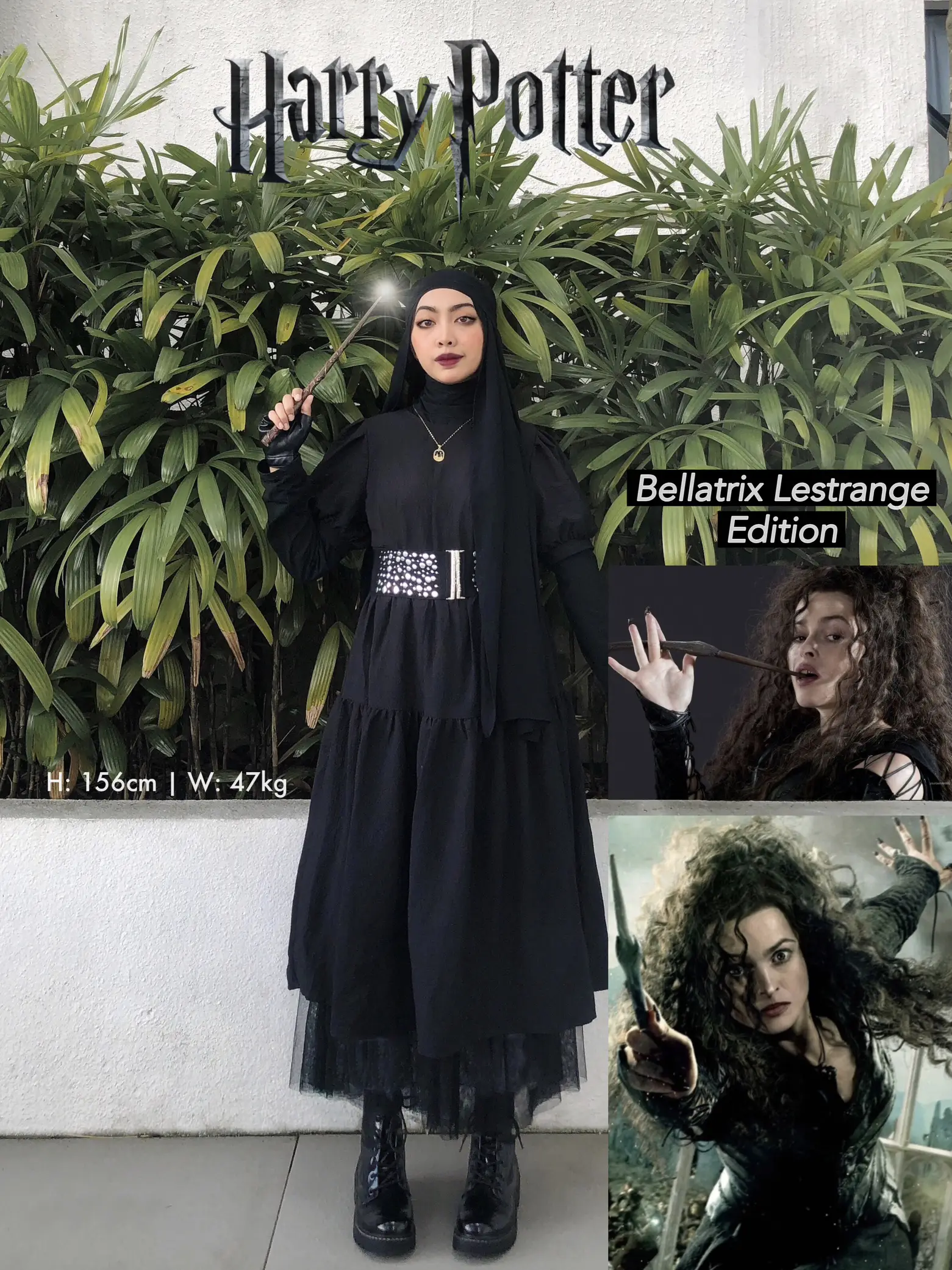 stylish Bellatrix Lestrange costume ideas