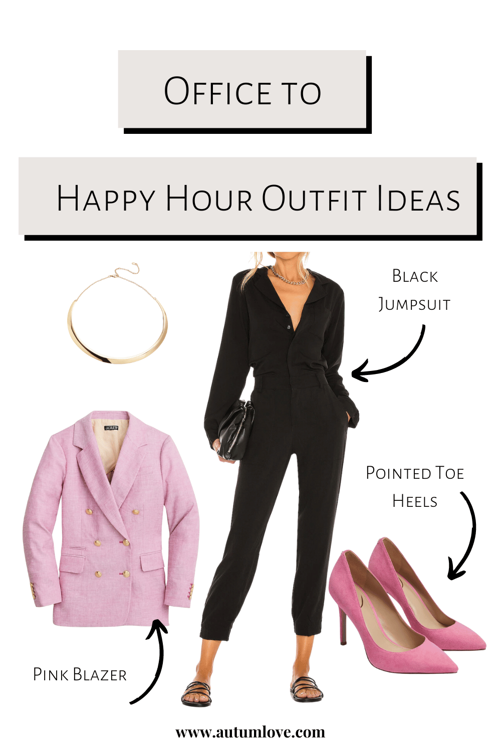 stylish happy hour ensembles