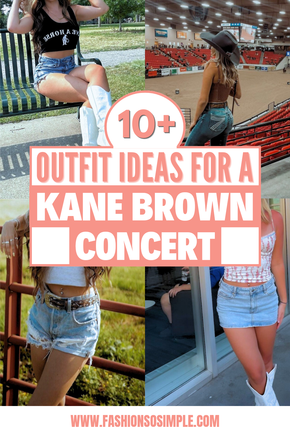 stylish Kane Brown concert outfit combinations