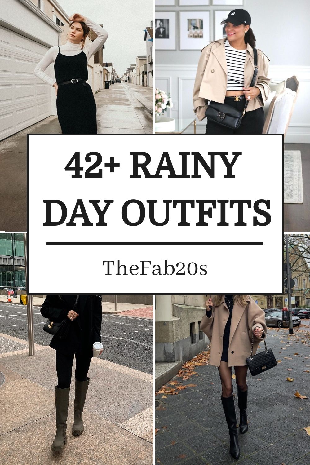 stylish rainy day outfit ideas