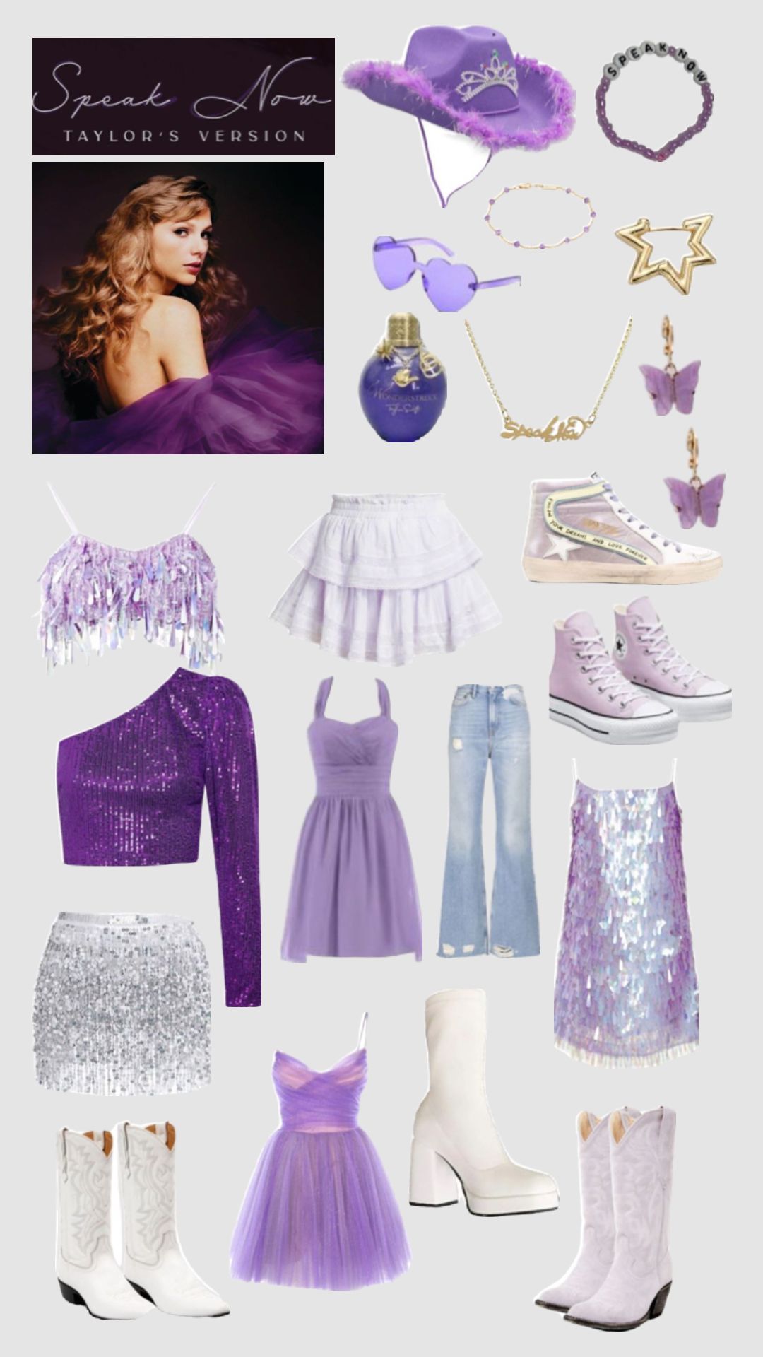 stylish Speak Now looks