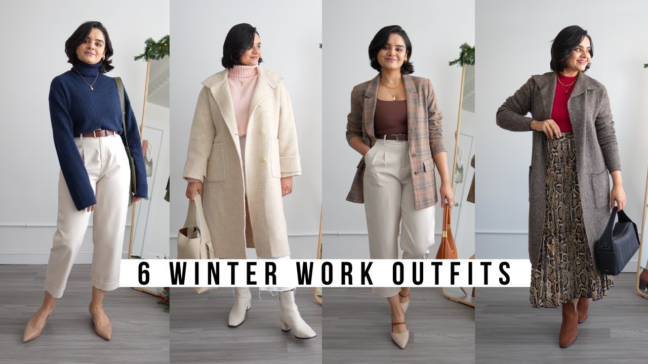 stylish winter work outfit ideas