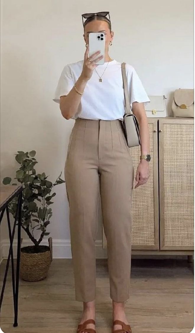 summer dress pants outfit ideas