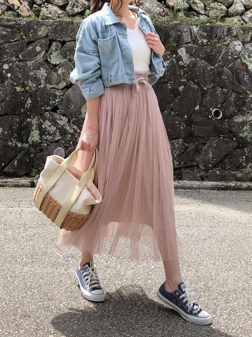 summer skirt outfit ideas 0086