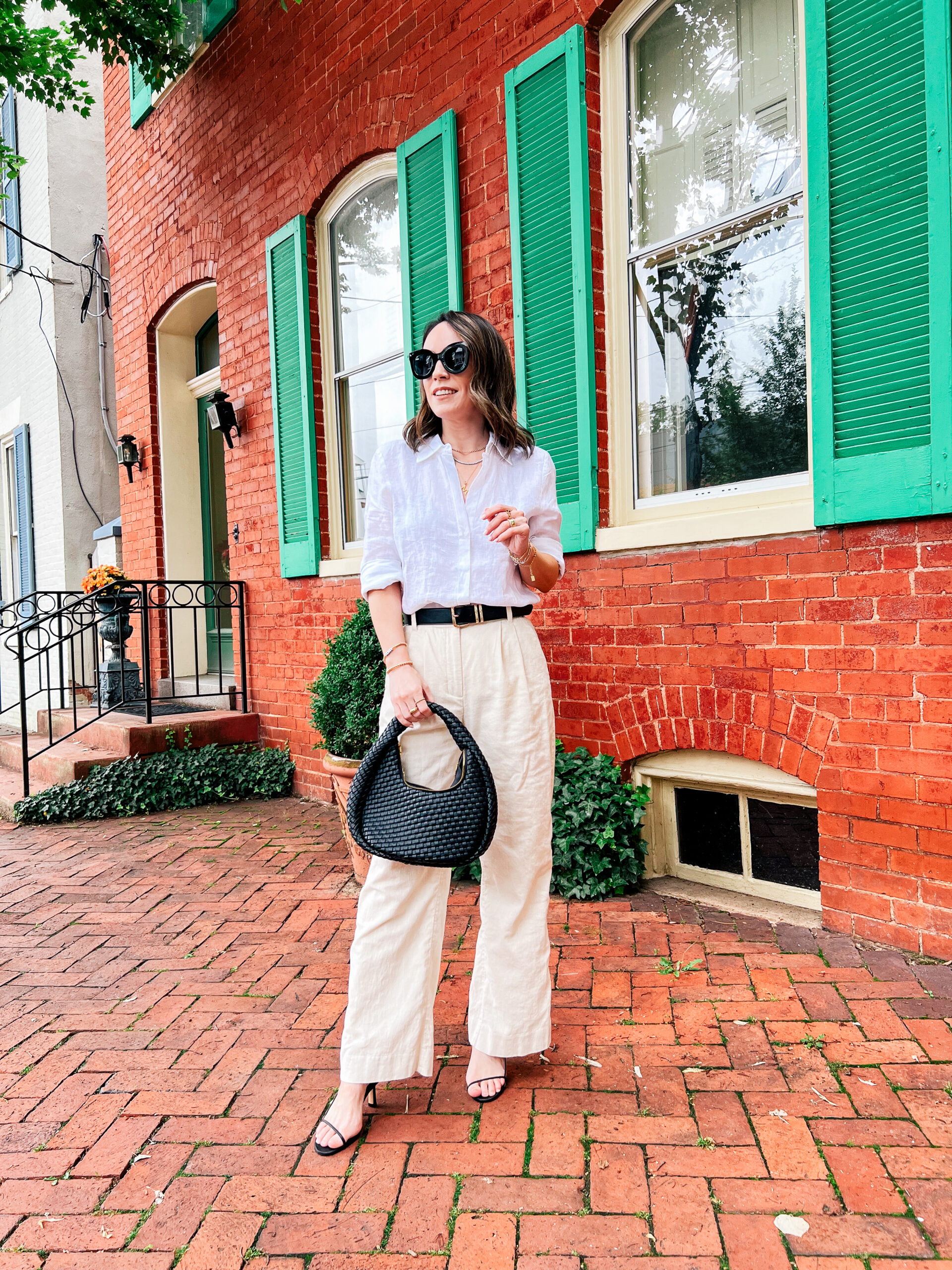 summer white linen pants outfit ideas 0016