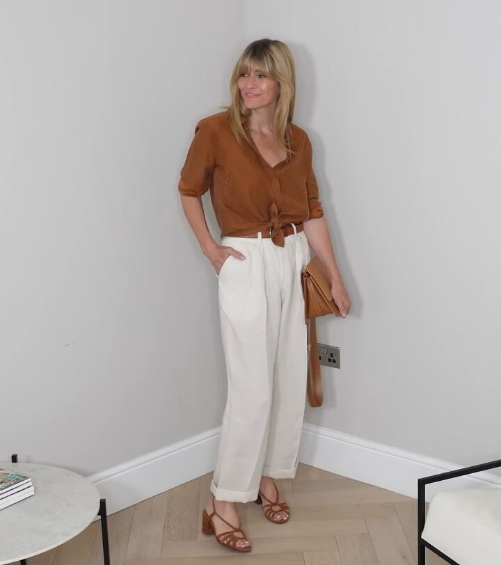 summer white linen pants outfit ideas 0065