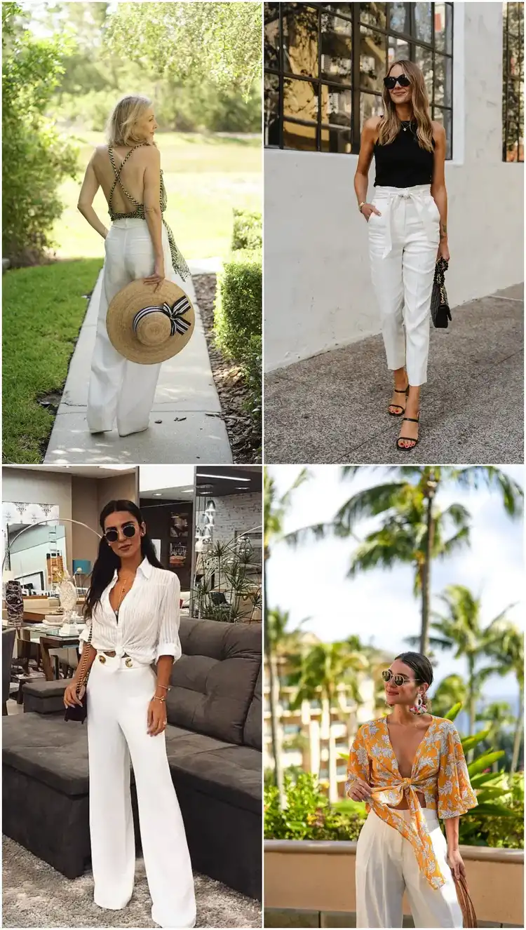 summer white linen pants outfit ideas 0088