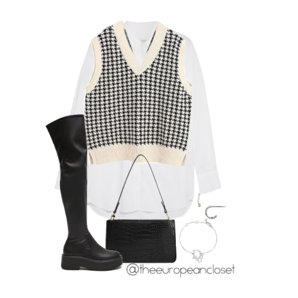 sweater vest outfit ideas 0033