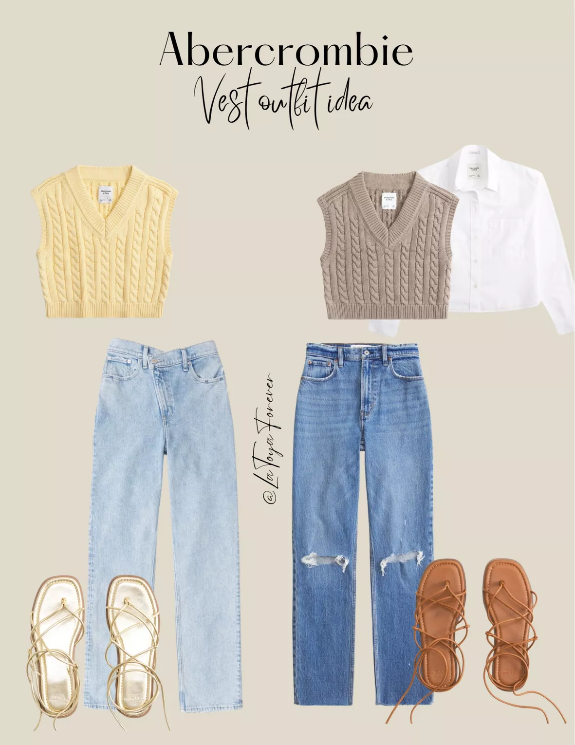 sweater vest outfit ideas 0099