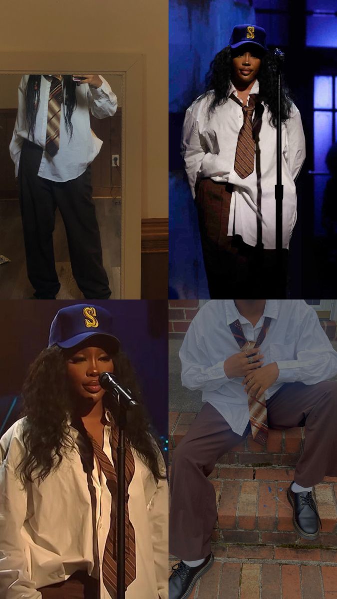 SZA outfit ideas with accessories