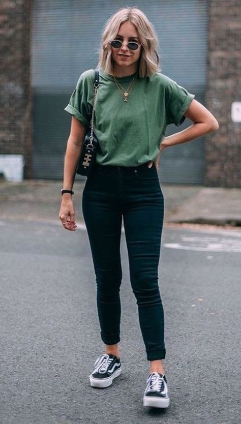 T shirt dress outfit ideas 0072