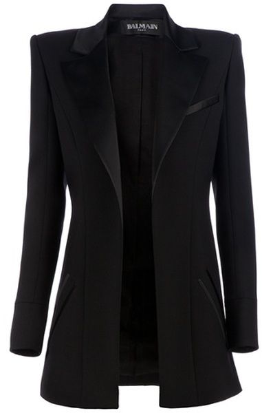 trendy balmain blazer combinations