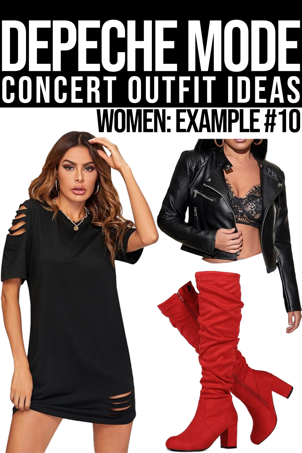 trendy Depeche Mode concert outfit ideas