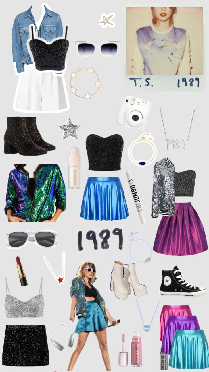 trendy looks inspired by Taylor Swift 1989