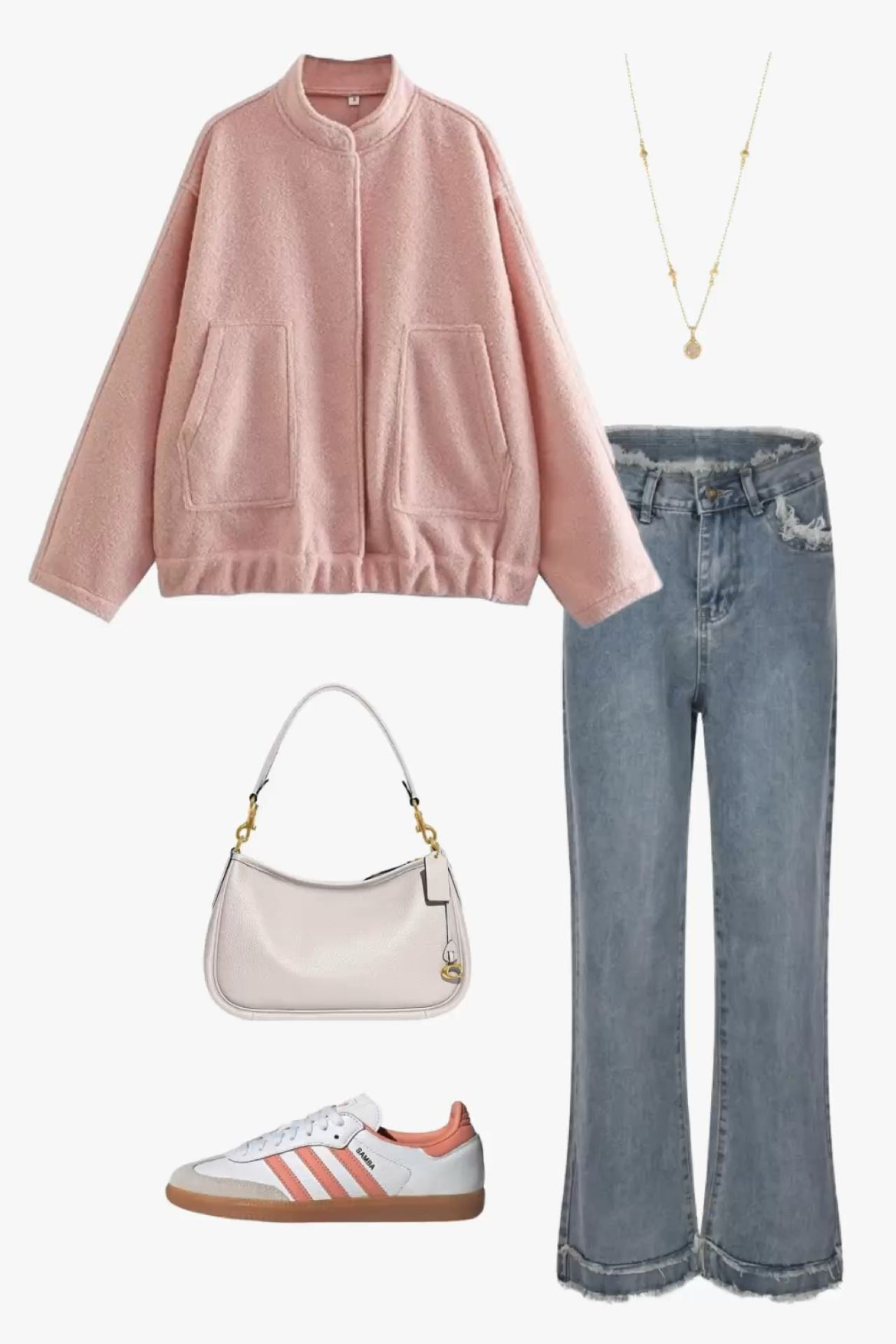 trendy pink day outfit ideas for picnics