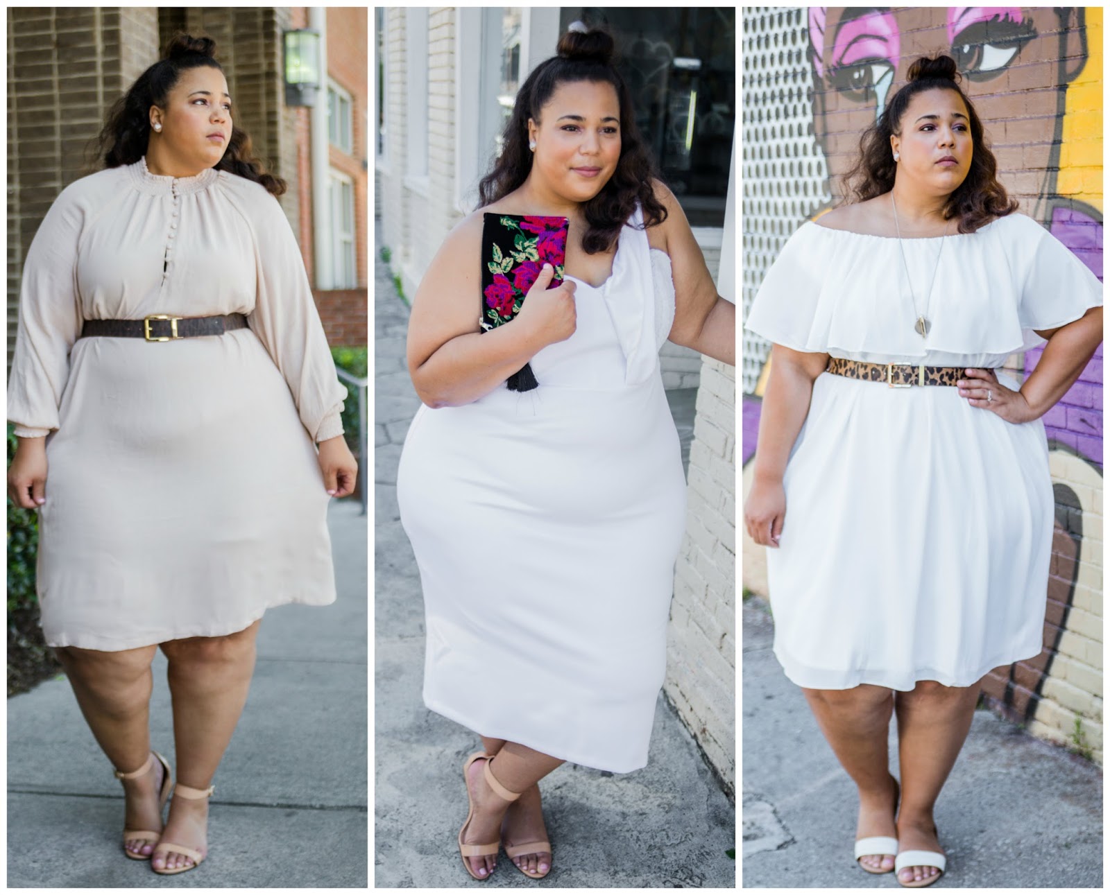 trendy plus size graduation looks