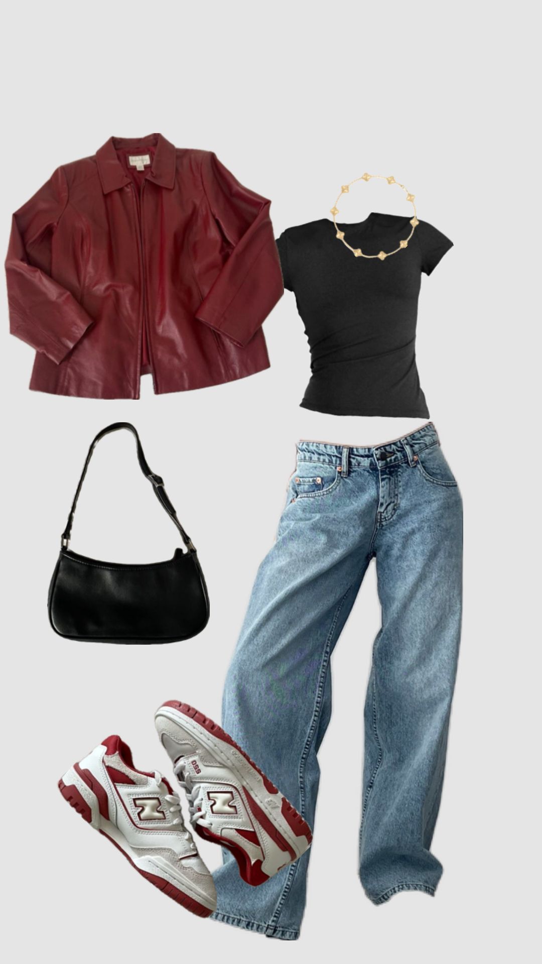 trendy red and black outfit ideas for parties