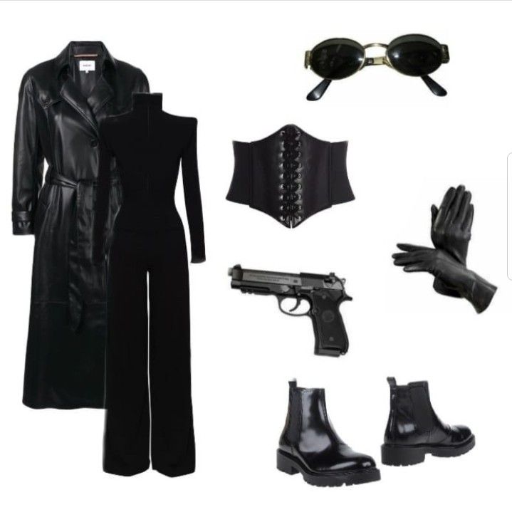 trendy secret agent ensembles