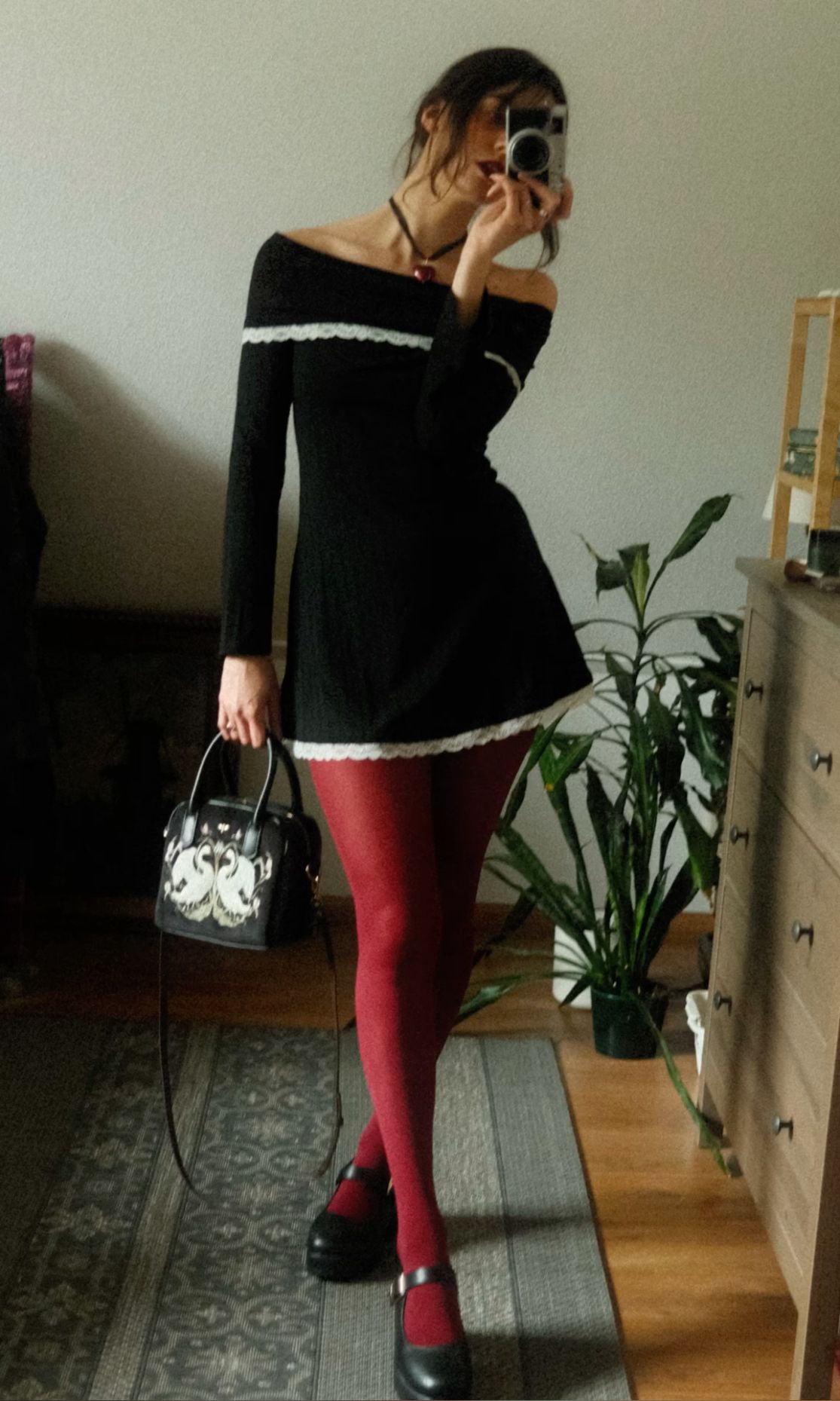 trendy tights outfit ideas