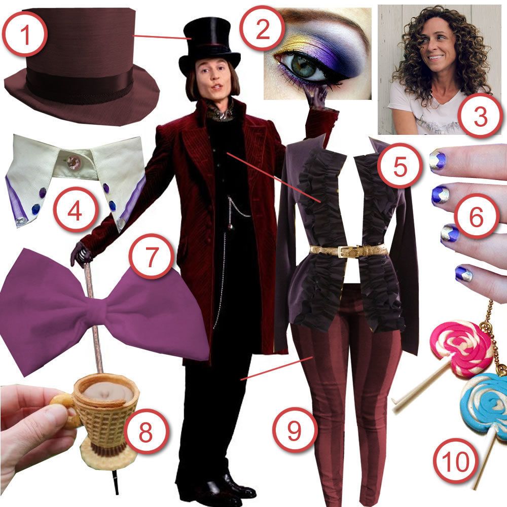 trendy Willy Wonka costume ideas