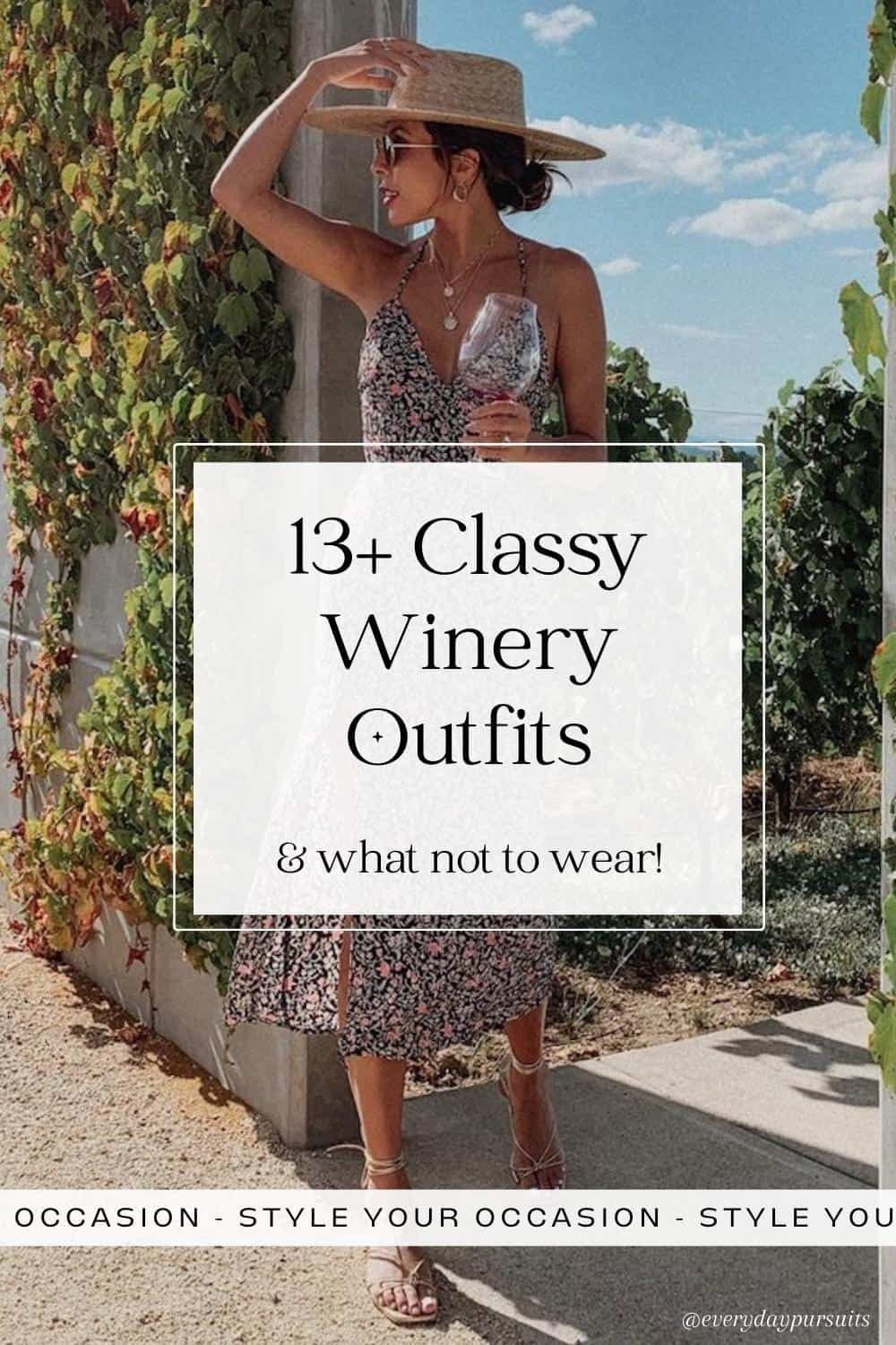 trendy Winery outfit ideas for wine tasting