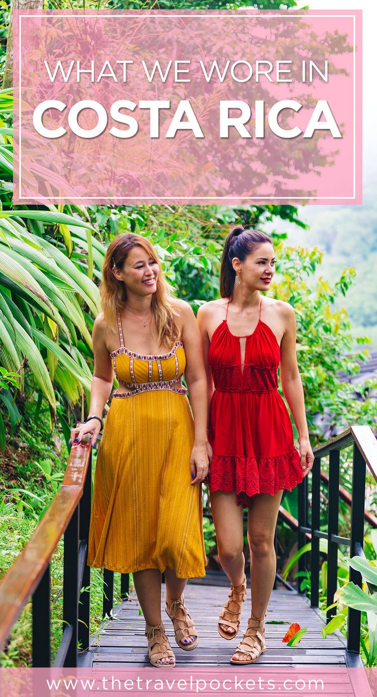 tropical Costa Rica outfit suggestions