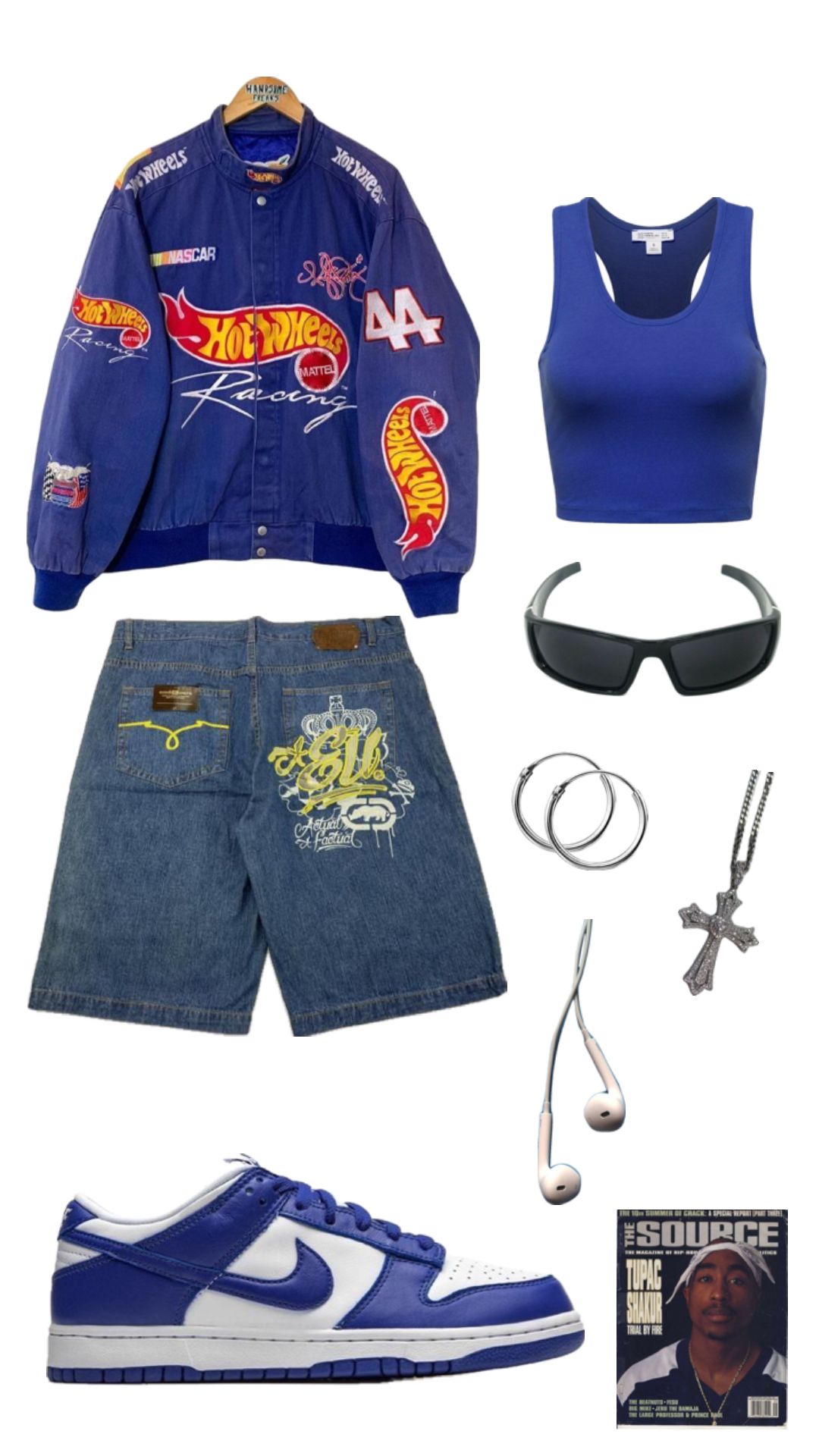 Tupac-themed outfit ideas