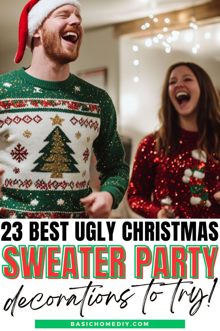 ugly Christmas sweater outfit ideas 0018