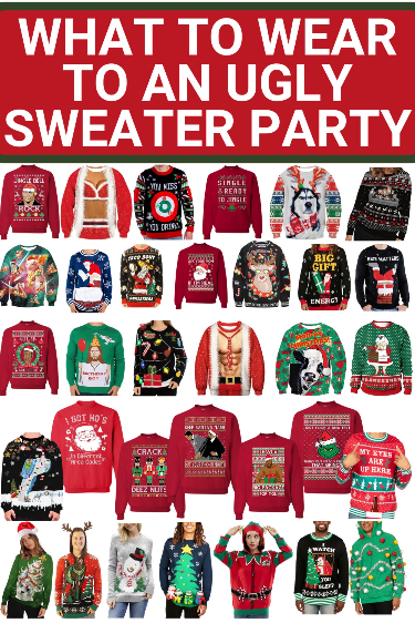 ugly Christmas sweater outfit ideas 0019