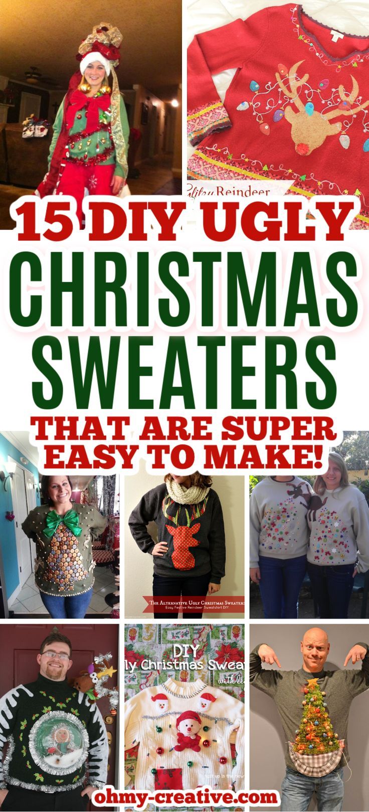 ugly Christmas sweater outfit ideas 0028