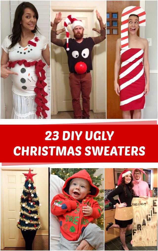 ugly Christmas sweater outfit ideas 0039