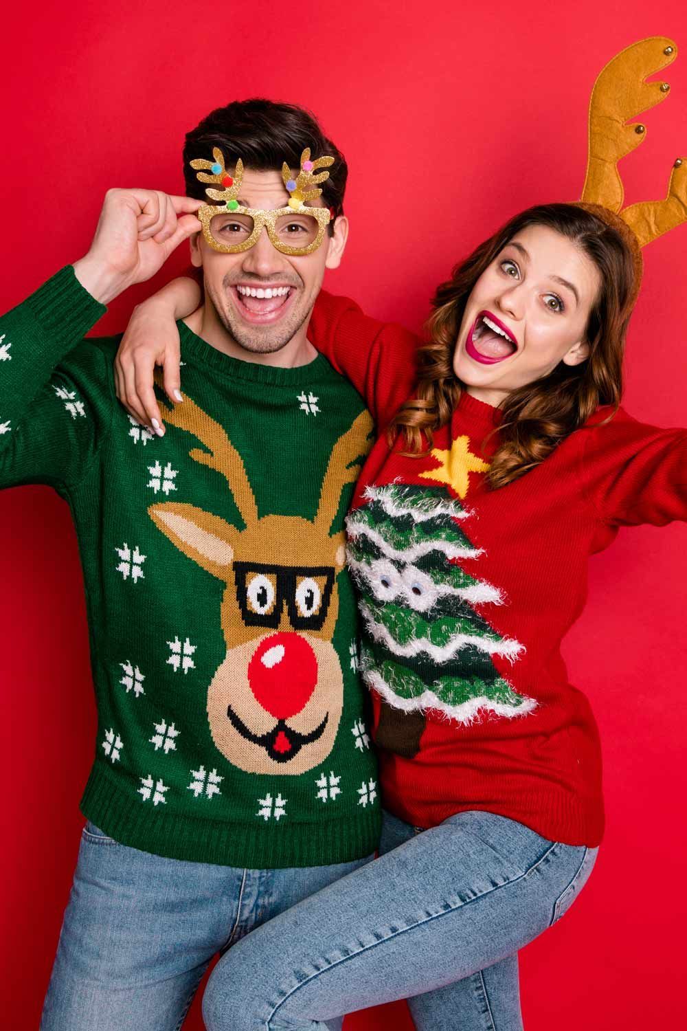 ugly Christmas sweater outfit ideas 0047