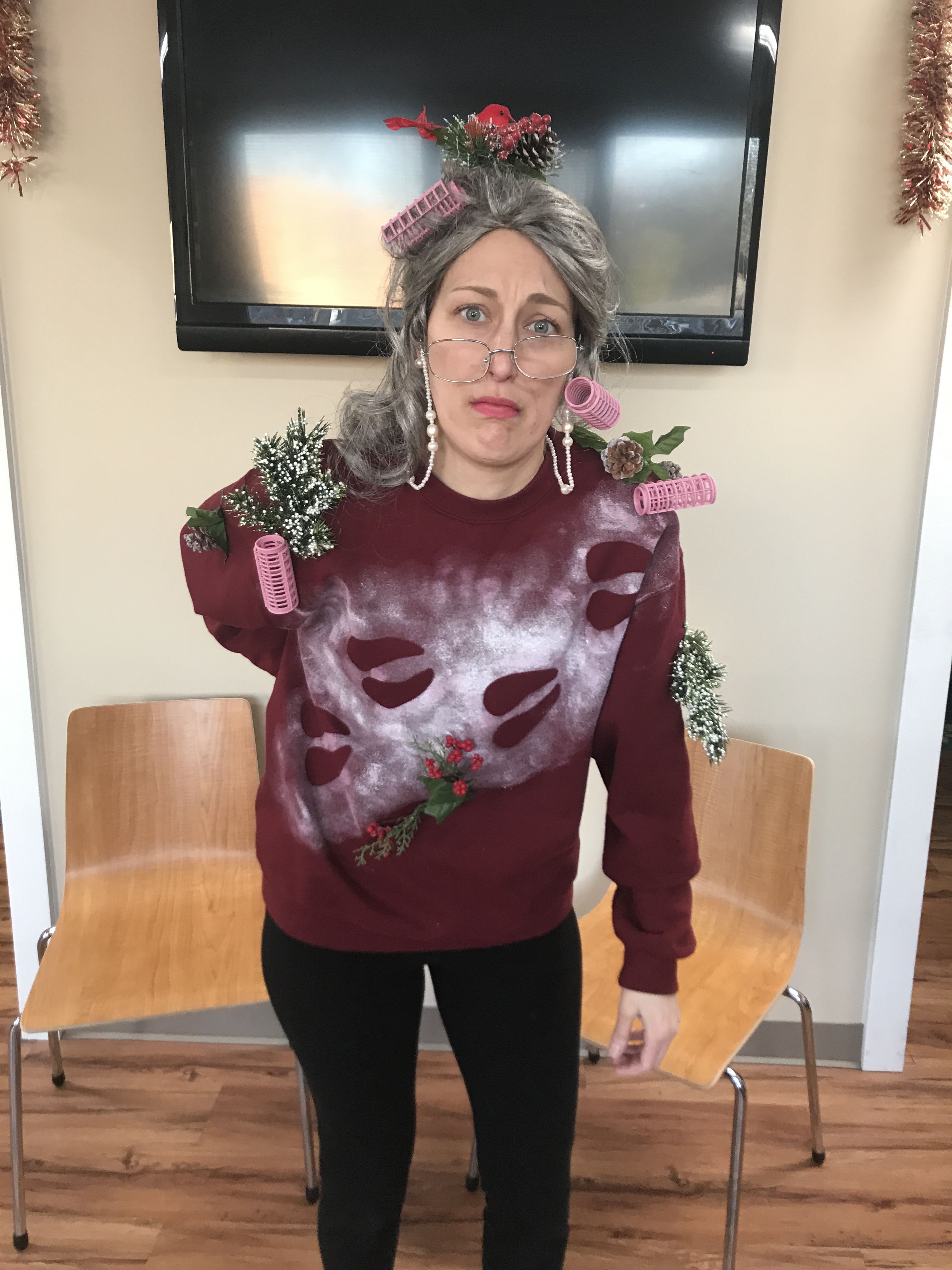 ugly Christmas sweater outfit ideas 0053