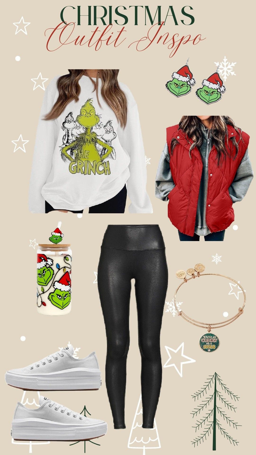 ugly Christmas sweater outfit ideas 0074