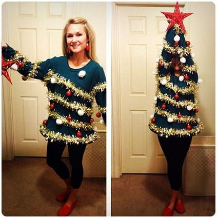 ugly Christmas sweater outfit ideas 0087