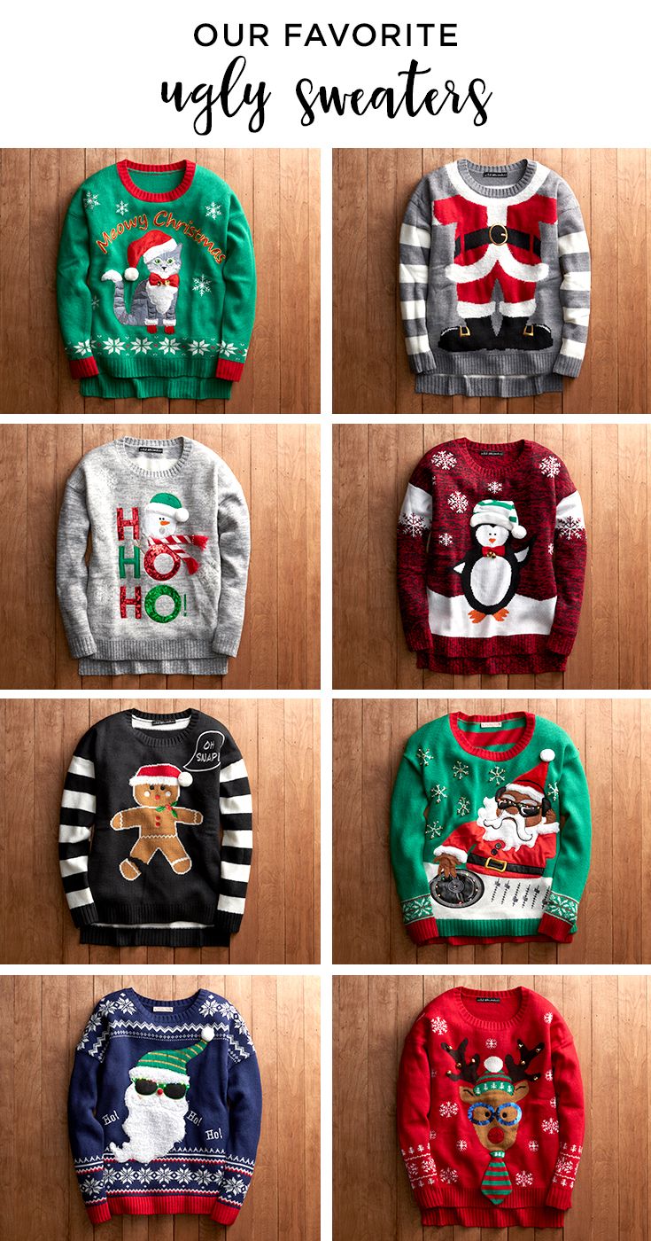 ugly Christmas sweater outfit ideas 0098