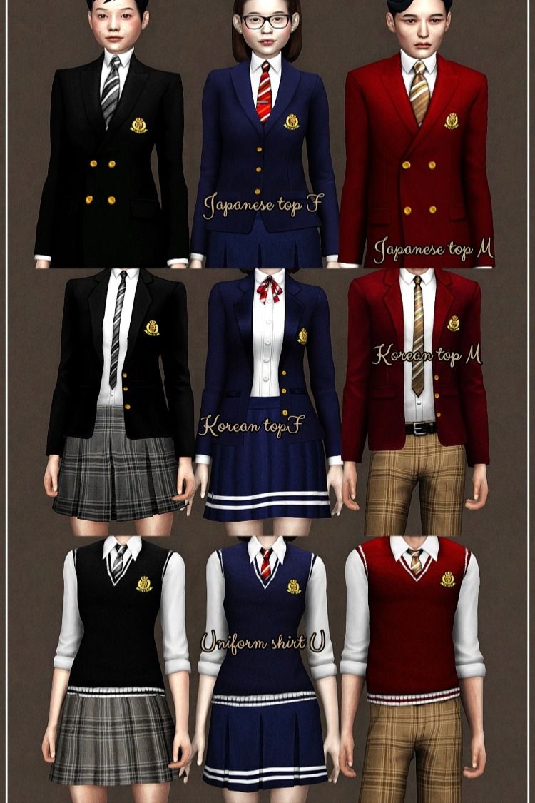 uniform outfit ideas 0023