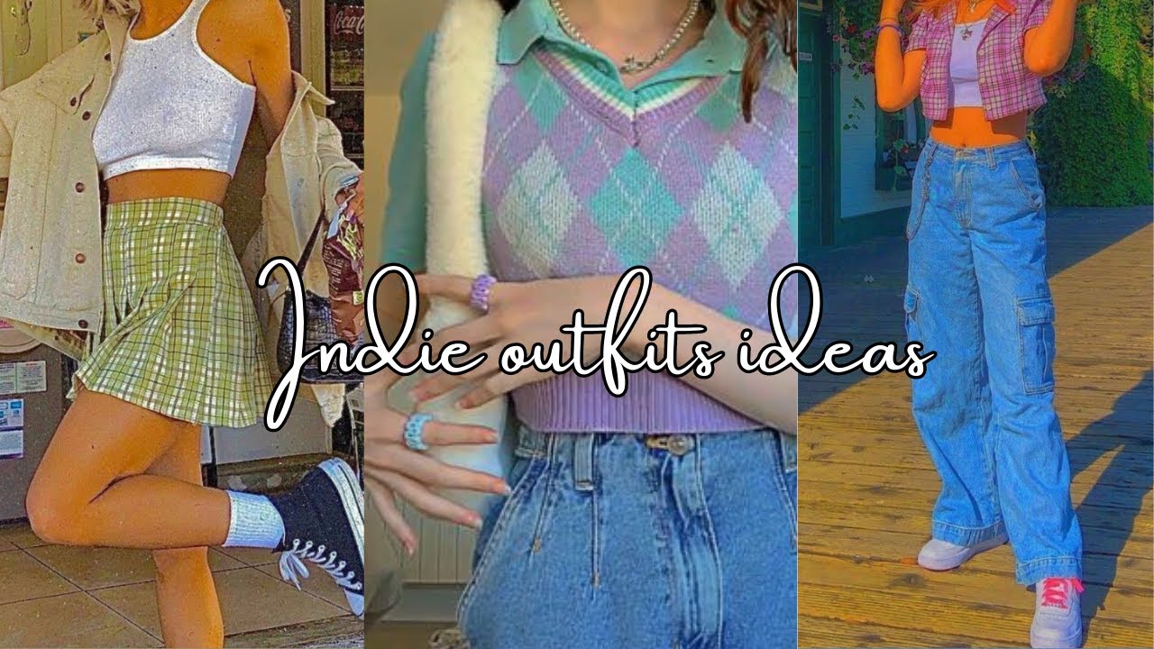 unique Indie outfit ideas for photo shoots