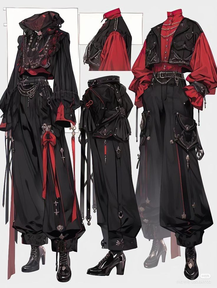 unique mens Vampire outfit ideas