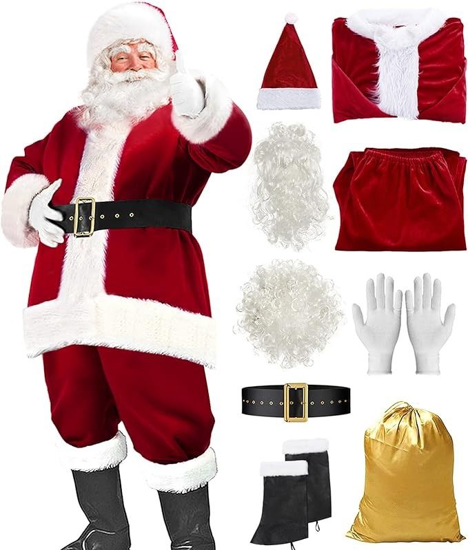 unique Santa Claus outfit ideas for parties