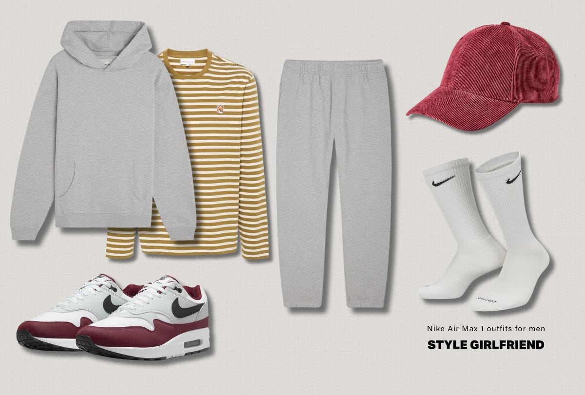 versatile Air Max 1 outfit combinations