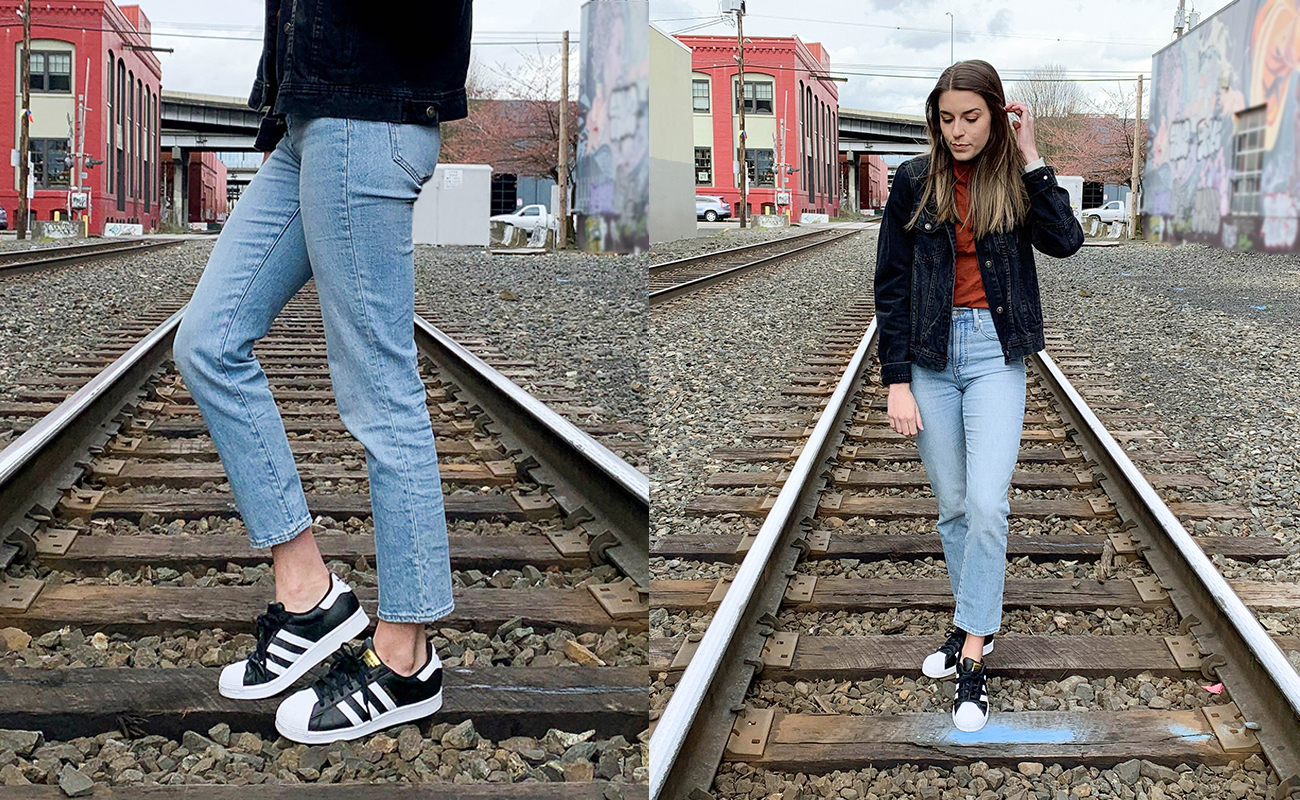 versatile outfit ideas with Adidas shoes