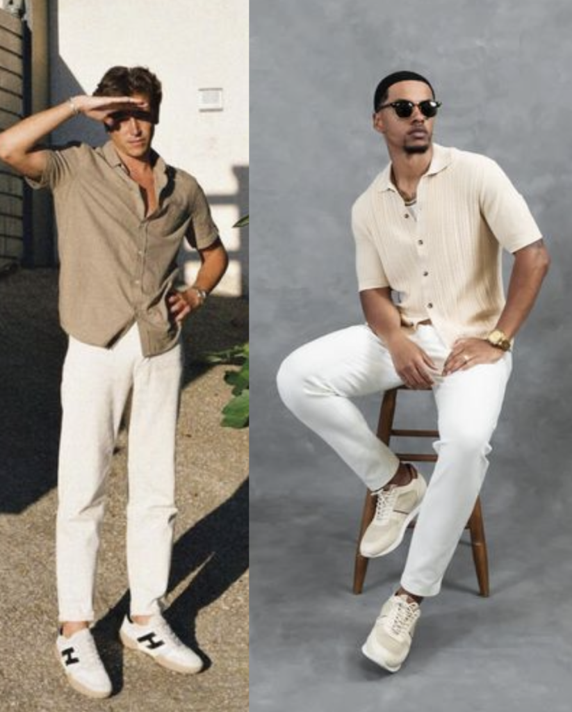 versatile polo shirt outfit ideas male