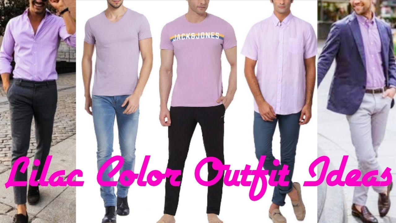 versatile purple outfit ideas male