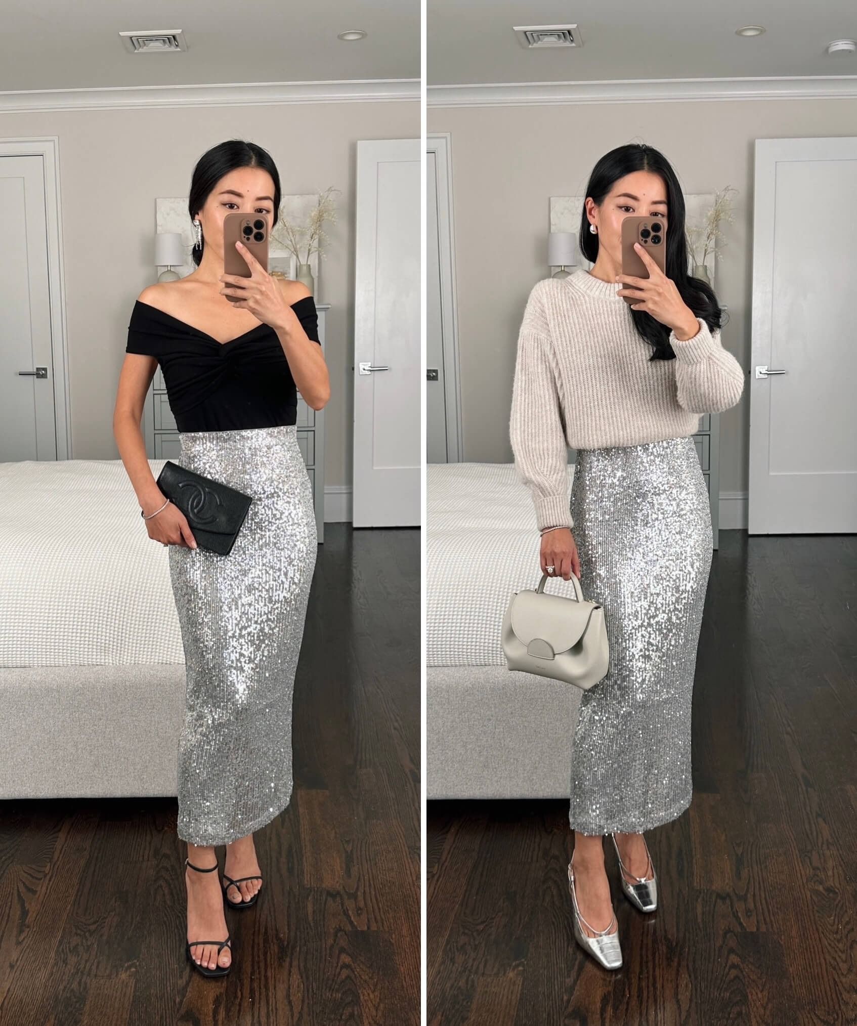 versatile Sequin outfit ideas for holidays