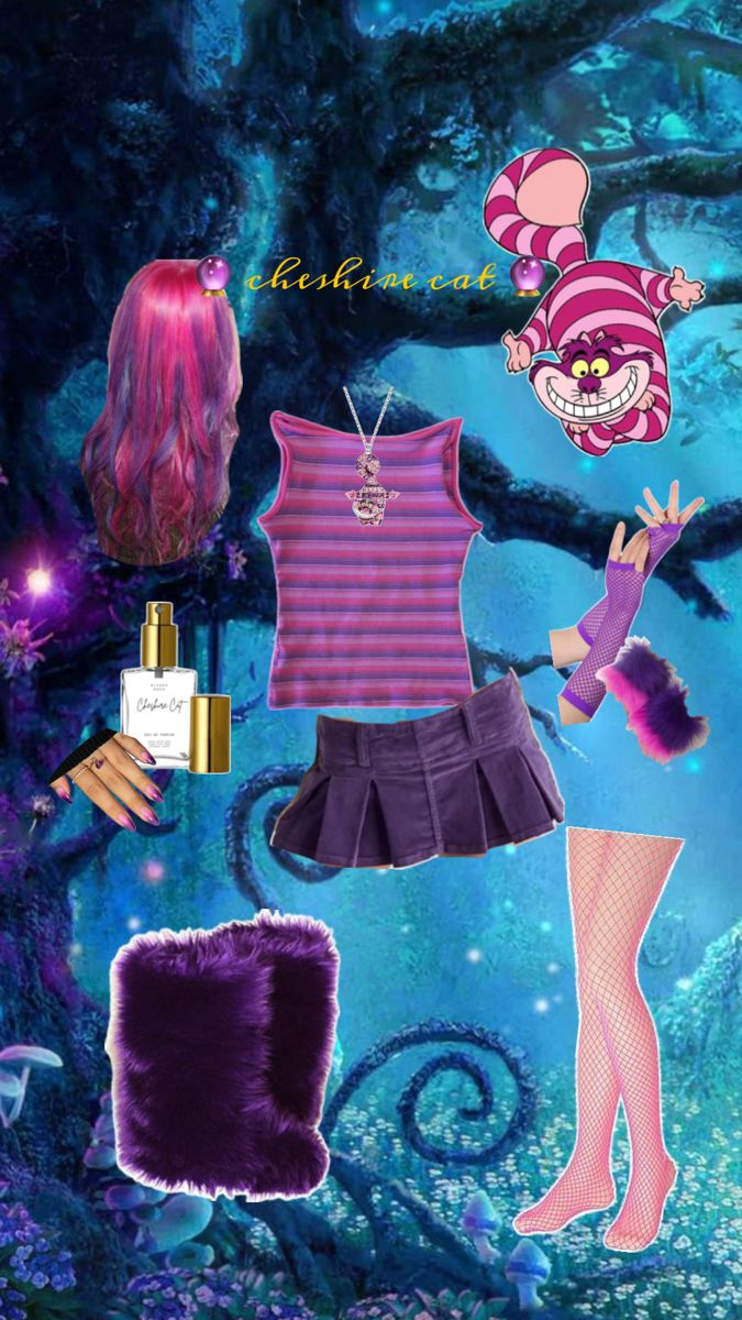 whimsical Cheshire Cat attire suggestions