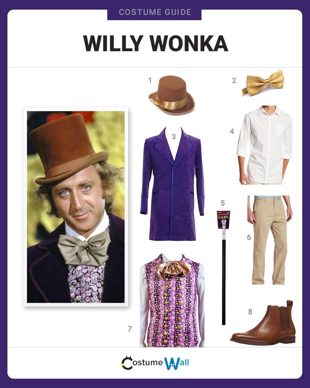 whimsical Willy Wonka fashion inspiration