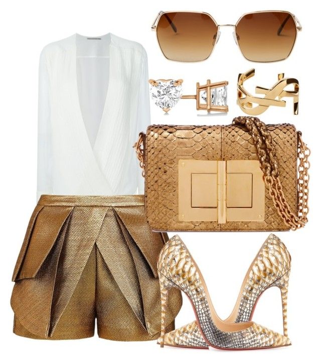 white and gold outfit ideas 0045