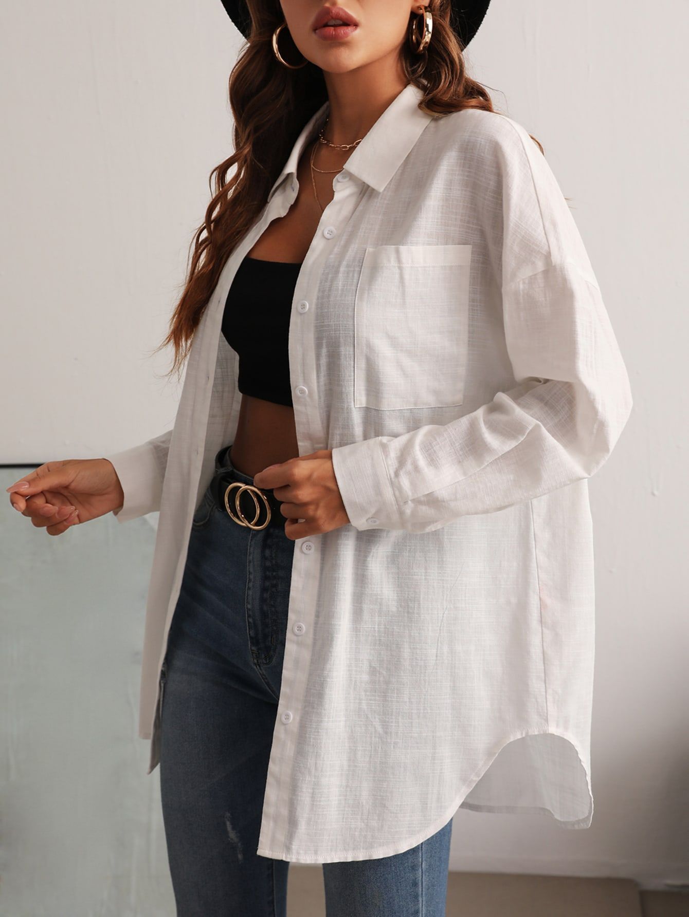 white button up shirt outfit ideas 0063